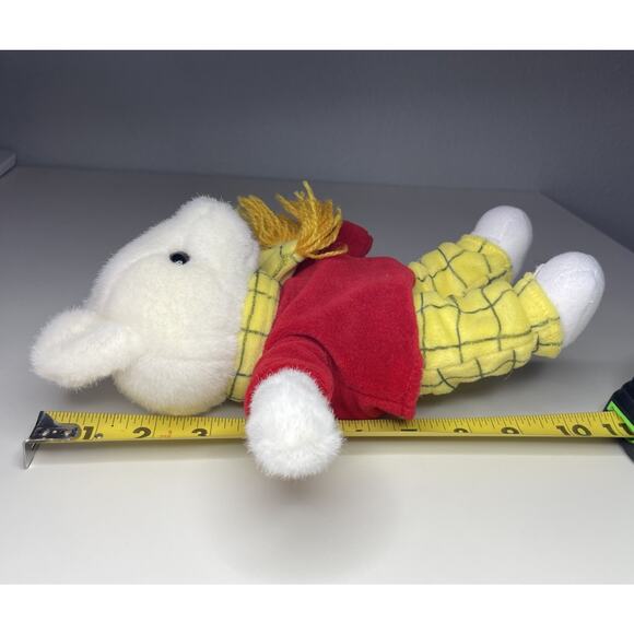 Vintage Rupert the Bear Plush Ganz Bros Heritage Collection 11” White Teddy READ - Picture 13 of 13